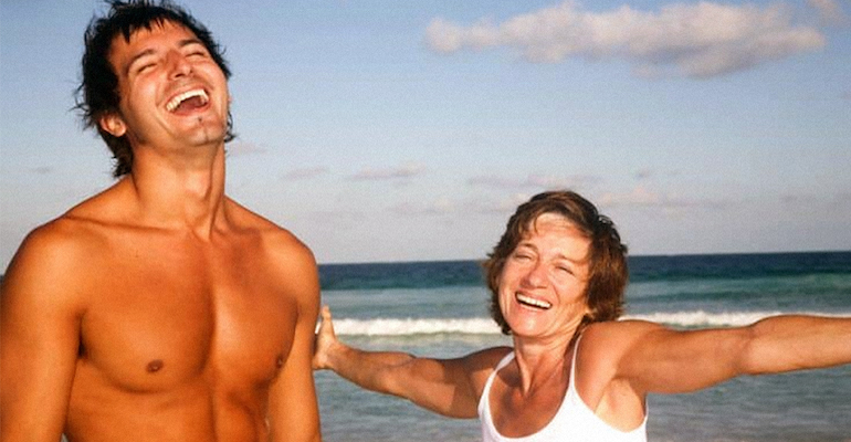 older women dating a younger man